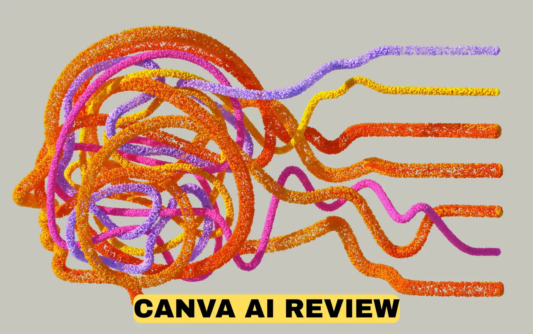 Canva AI review showing artificial intelligence and creative design concept in a modern digital illustration
